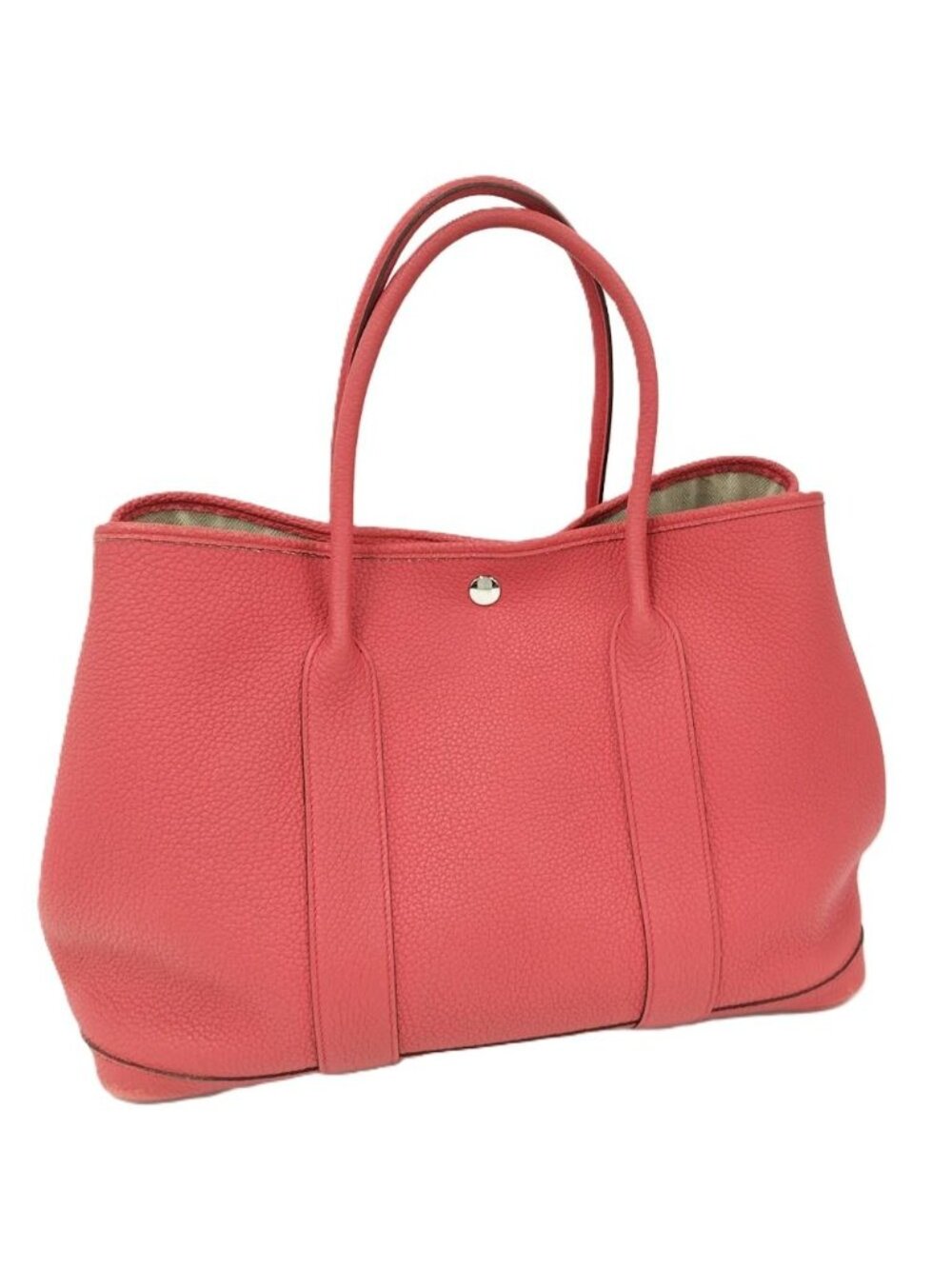 Hermes Garden Party PM Tote Bag Pink